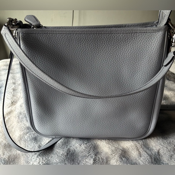 NWOT-Coach Cary Gray Pebbled Leather Handbag - Picture 8 of 16